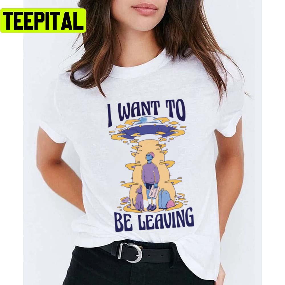 I Want To Be Leaving Neal Asher Unisex T-Shirt I Want To Be Leaving Neal Asher Unisex T-Shirt