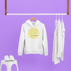 I Want To Leave Nasa Voyager Golden Record Vaporwave Vintage Alien Believer Space Aesthetic Unisex Hoodie