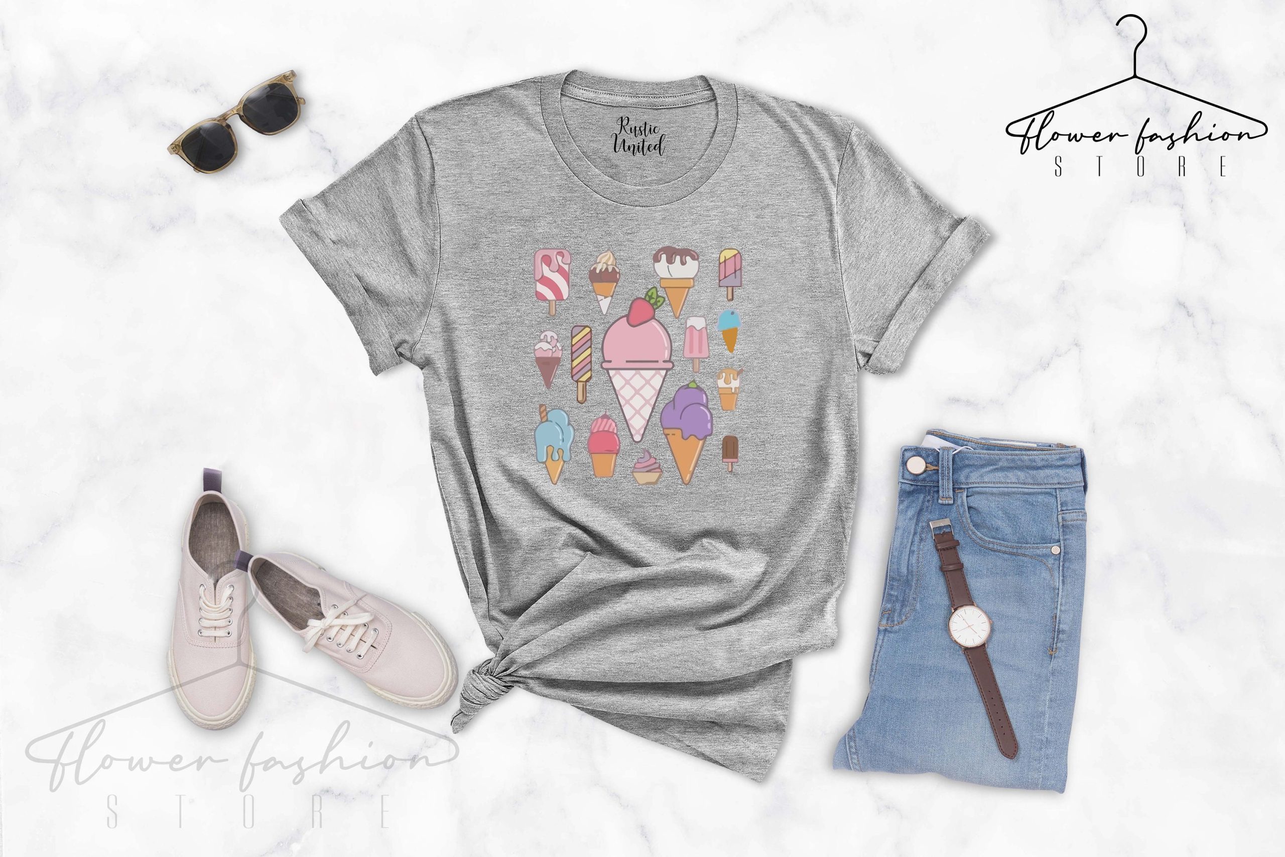 Ice Cream Party Ice Cream Lover Funny Summer Unisex T-Shirt Ice Cream Party Ice Cream Lover Funny Summer Unisex T-Shirt