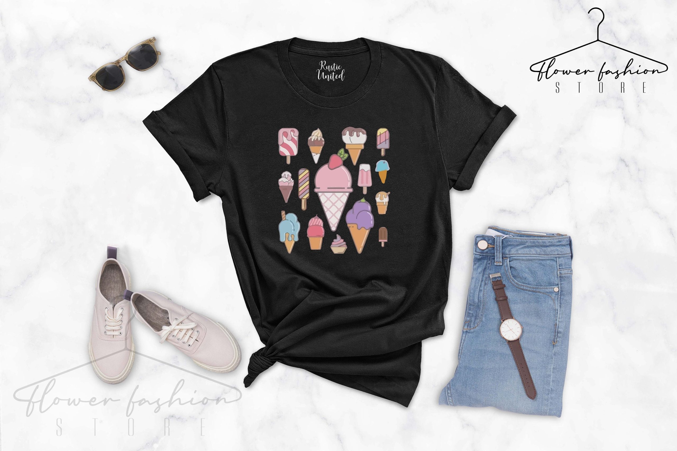 Ice Cream Party Ice Cream Lover Funny Summer Unisex T-Shirt Ice Cream Party Ice Cream Lover Funny Summer Unisex T-Shirt