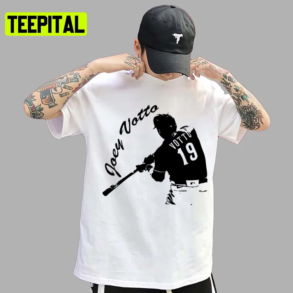 Illustration Joey Votto Cincinnati Baseball Unisex T-Shirt Illustration Joey Votto Cincinnati Baseball Unisex T-Shirt