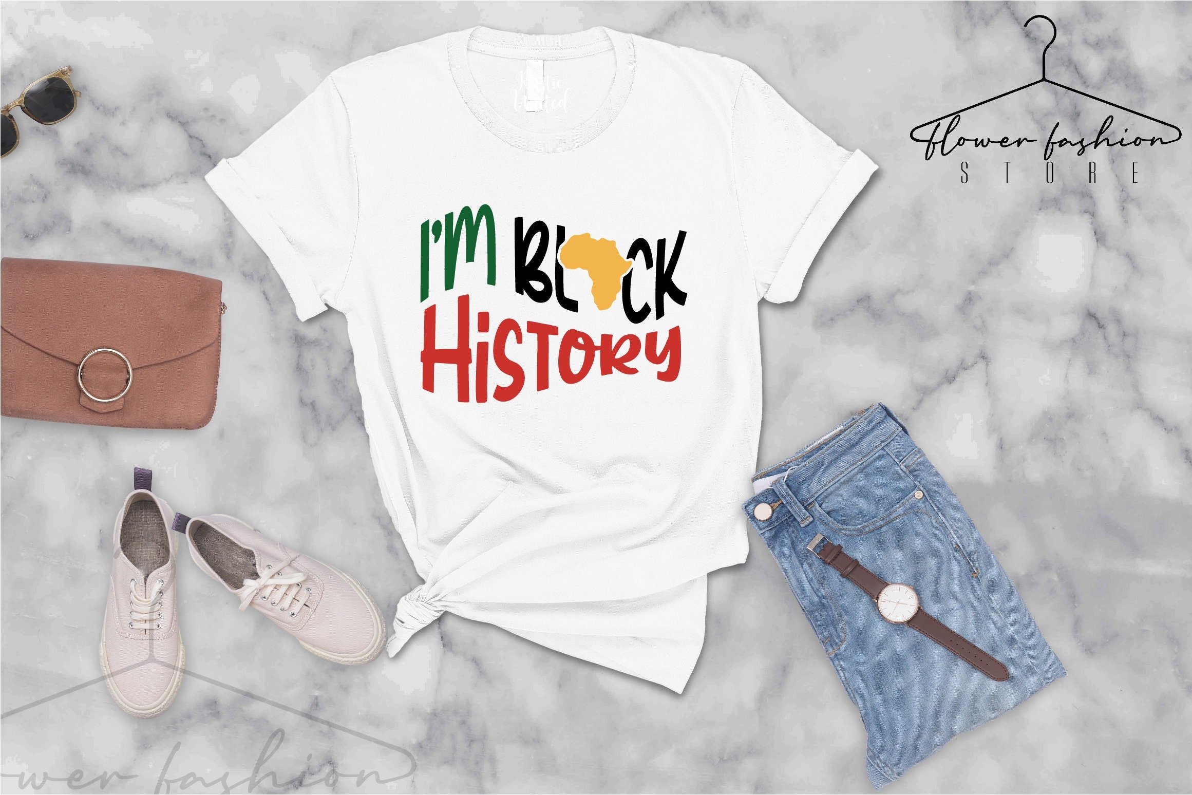 I'm Black History Month Black Power Pride Unisex T-Shirt I'm Black History Month Black Power Pride Unisex T-Shirt