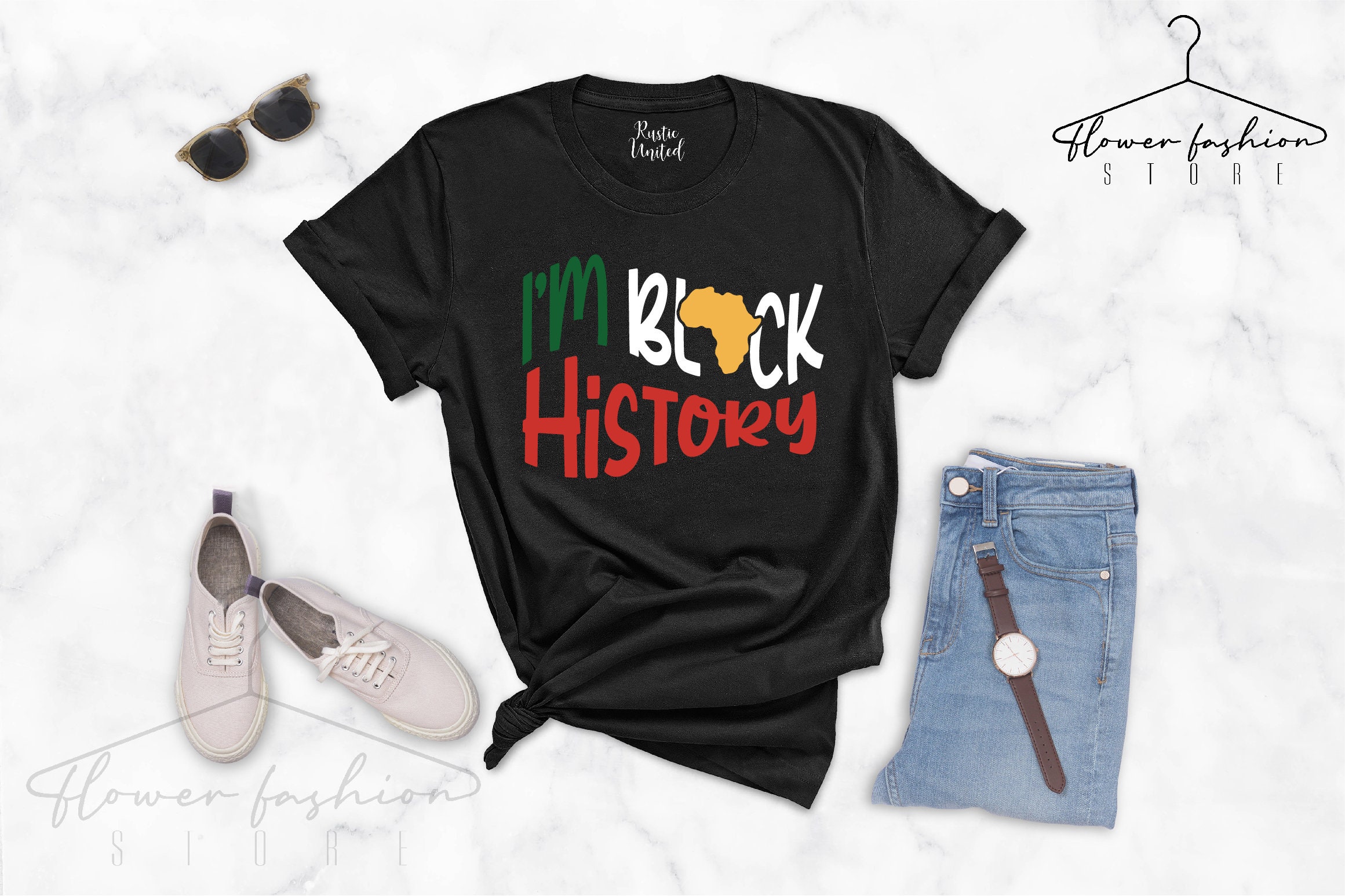 I'm Black History Month Black Power Pride Unisex T-Shirt I'm Black History Month Black Power Pride Unisex T-Shirt