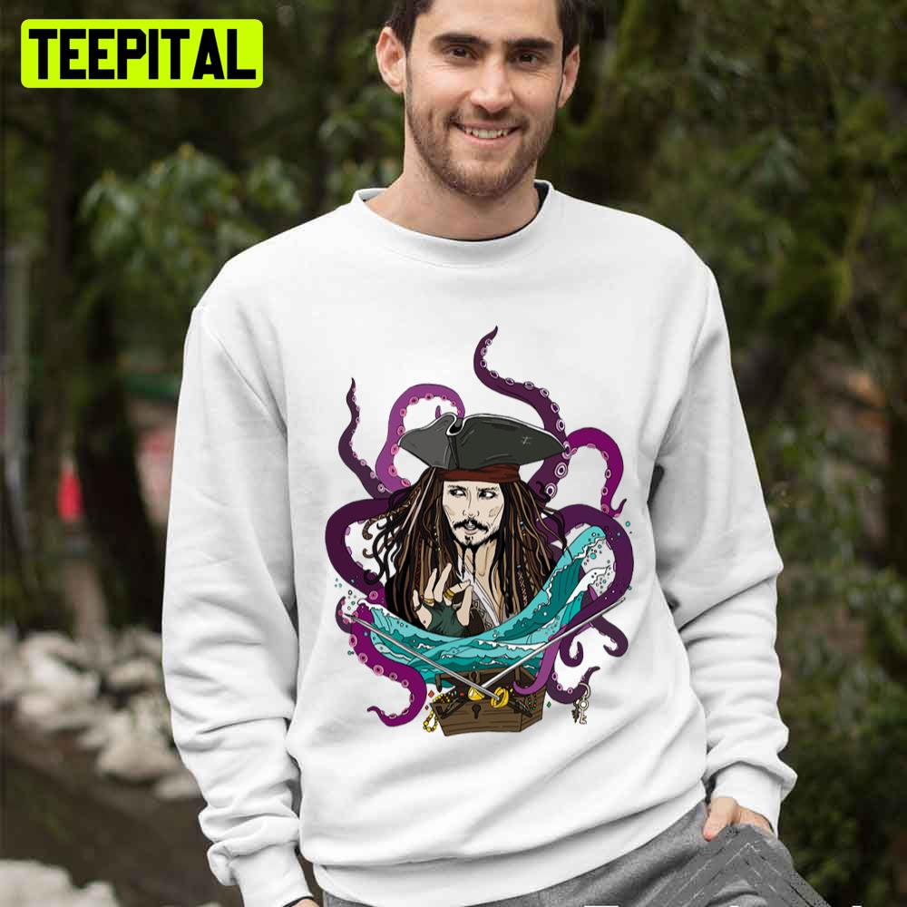 Jack Sparrow Pirates Of The Caribbean Unisex T-Shirt Jack Sparrow Pirates Of The Caribbean Unisex T-Shirt