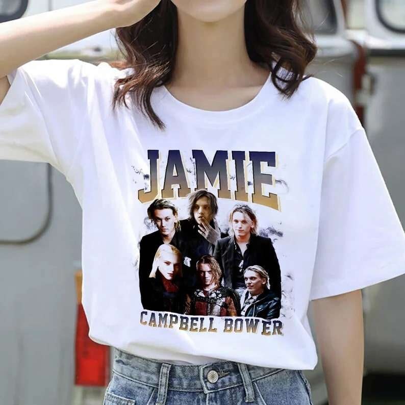 Jamie Campbell Bower Vintage Unisex T-Shirt Jamie Campbell Bower Vintage Unisex T-Shirt
