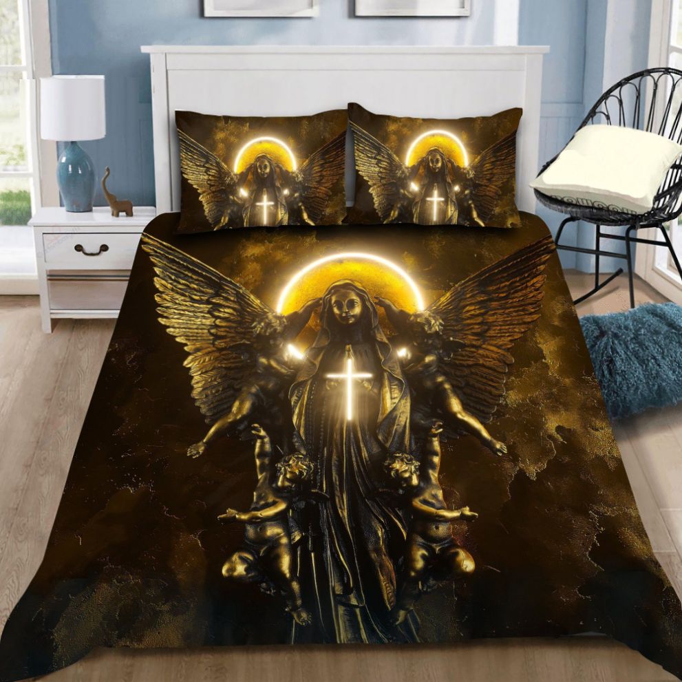 Jesus God Descended Mori Cotton Bedding Sets Jesus God Descended Mori Cotton Bedding Sets