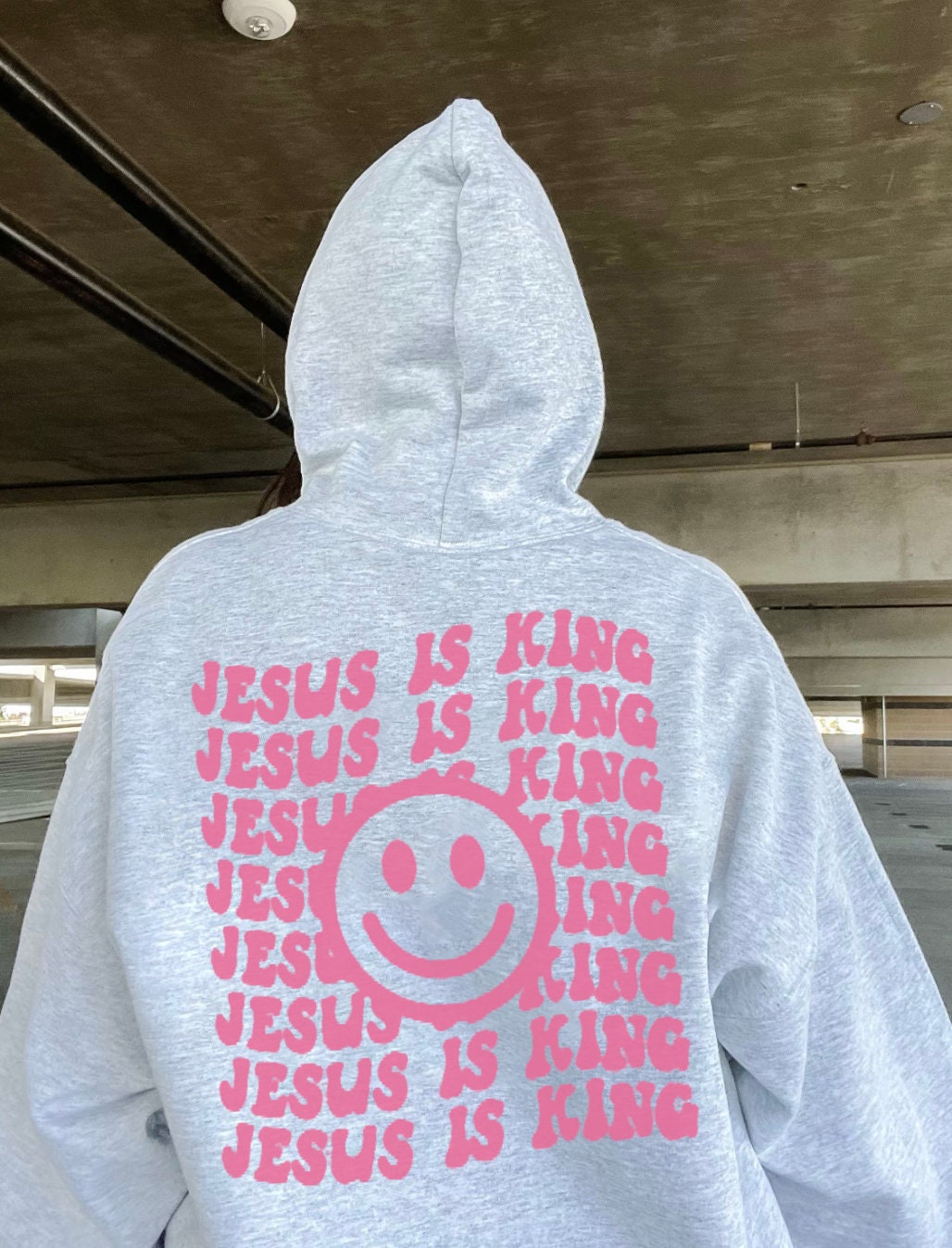 Jesus Is King Smile Face Unisex Hoodie Jesus Is King Smile Face Unisex Hoodie