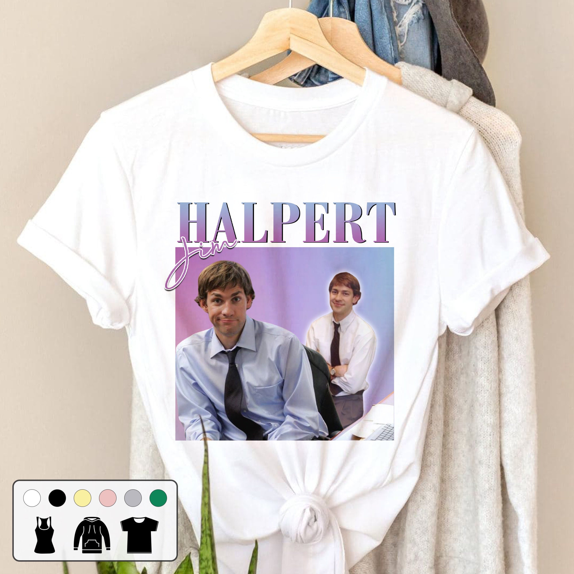 Jim Halpert The Office Vintage Art Unisex T-Shirt Jim Halpert The Office Vintage Art Unisex T-Shirt