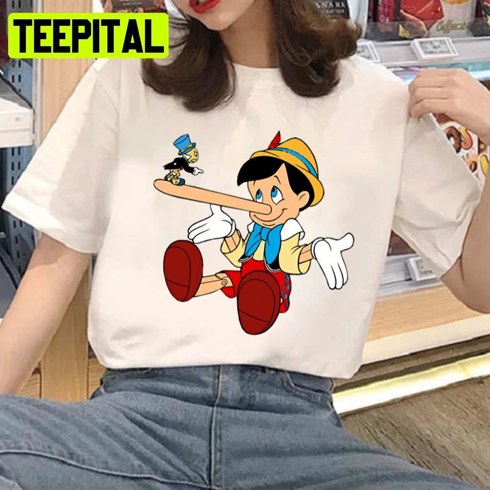 Jiminy Cricket Angry With Pinocchio Disney Unisex T-Shirt Jiminy Cricket Angry With Pinocchio Disney Unisex T-Shirt