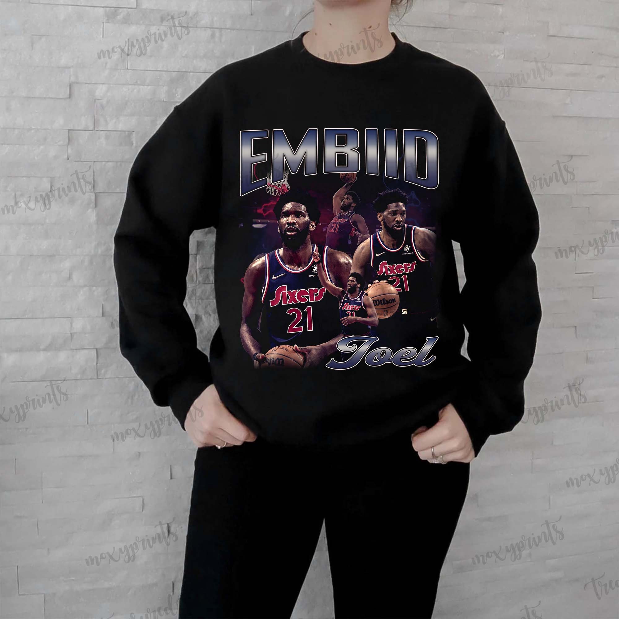 Joel Embiid 90s Basketball Philadelphia 76ers Nba Unisex T-Shirt Joel Embiid 90s Basketball Philadelphia 76ers Nba Unisex T-Shirt