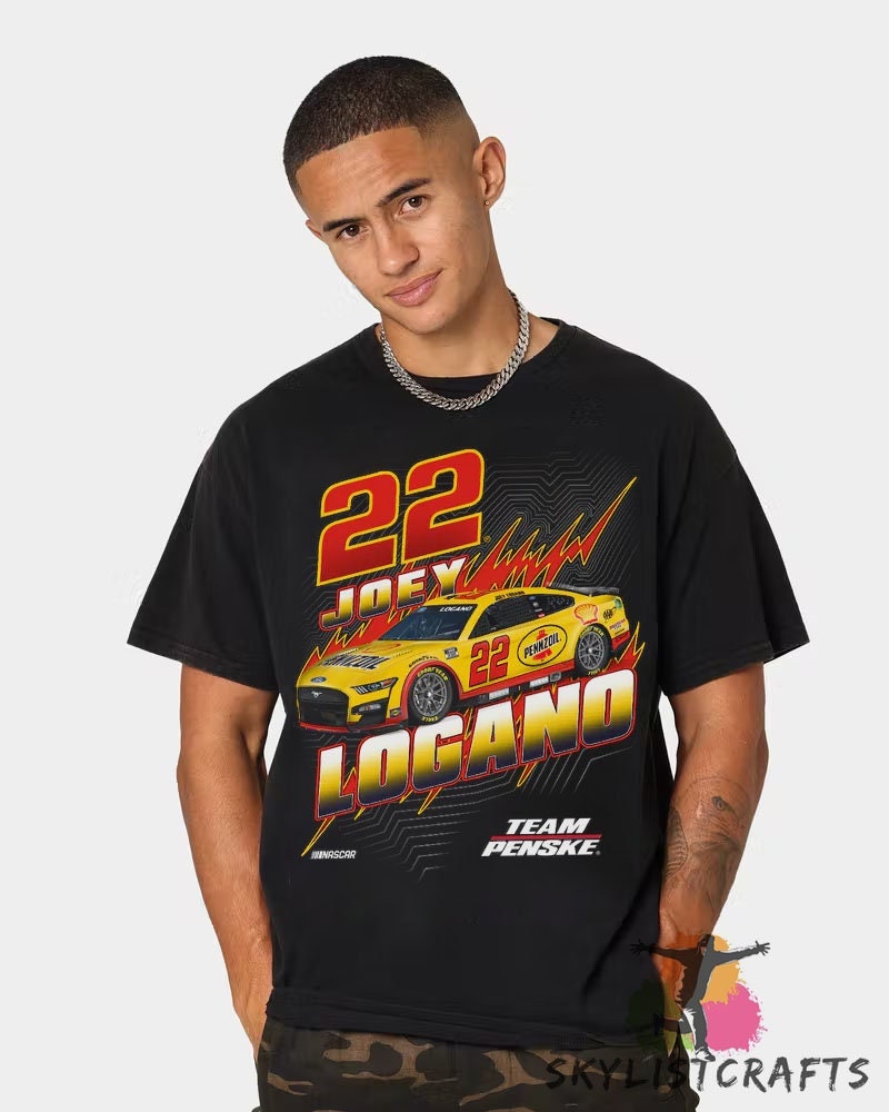 Joey Logano Team Joey Pennzoil Racing Car Penske Team Unisex T-Shirt Joey Logano Team Joey Pennzoil Racing Car Penske Team Unisex T-Shirt