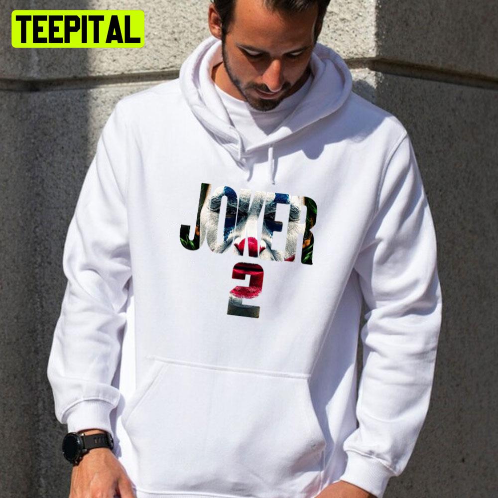 Joker 2 Art Text Unisex T-Shirt Joker 2 Art Text Unisex T-Shirt