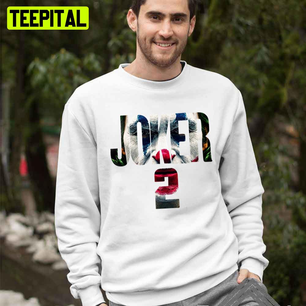 Joker 2 Art Text Unisex T-Shirt Joker 2 Art Text Unisex T-Shirt