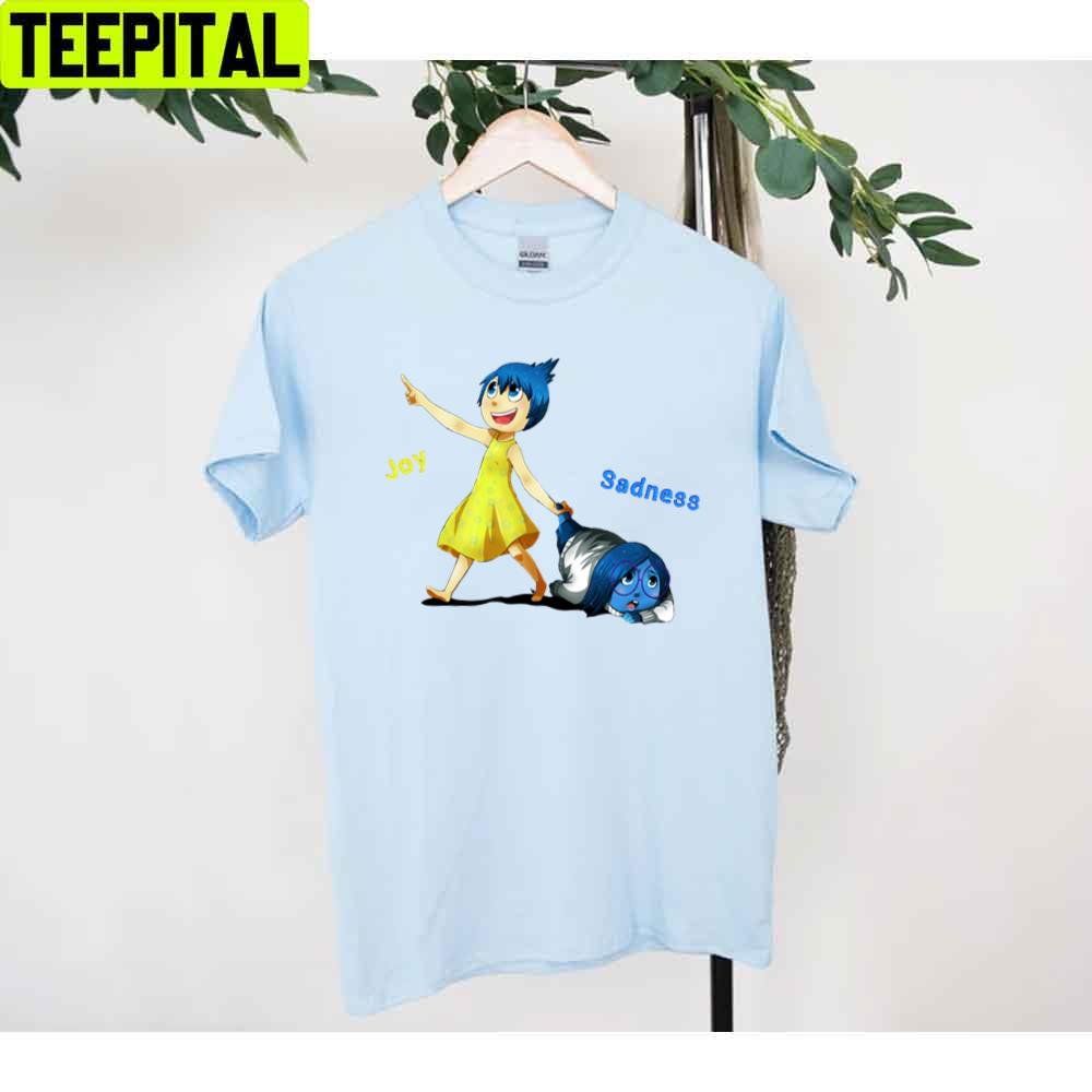 Joy And Sadness Inside Out Moive Unisex T-Shirt Joy And Sadness Inside Out Moive Unisex T-Shirt