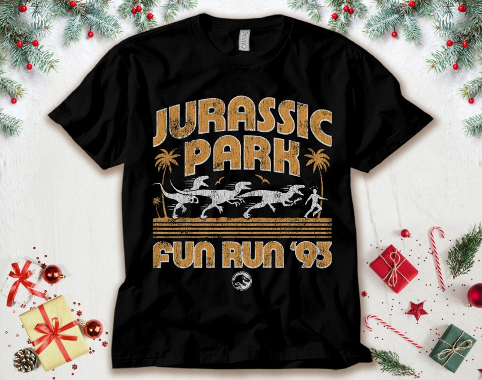 Jurassic Park Fun Run 93 T-Shirt Jurassic Park Fun Run 93 T-Shirt