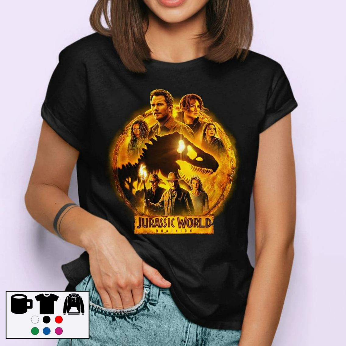 Jurassic World Dominion T-Shirt Jurassic World Dominion T-Shirt