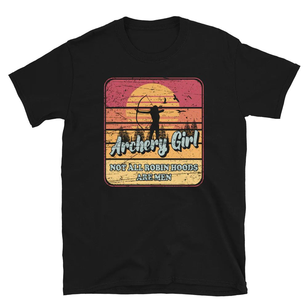Just a Girl who Loves Archery Unisex T-Shirt Just a Girl who Loves Archery Unisex T-Shirt