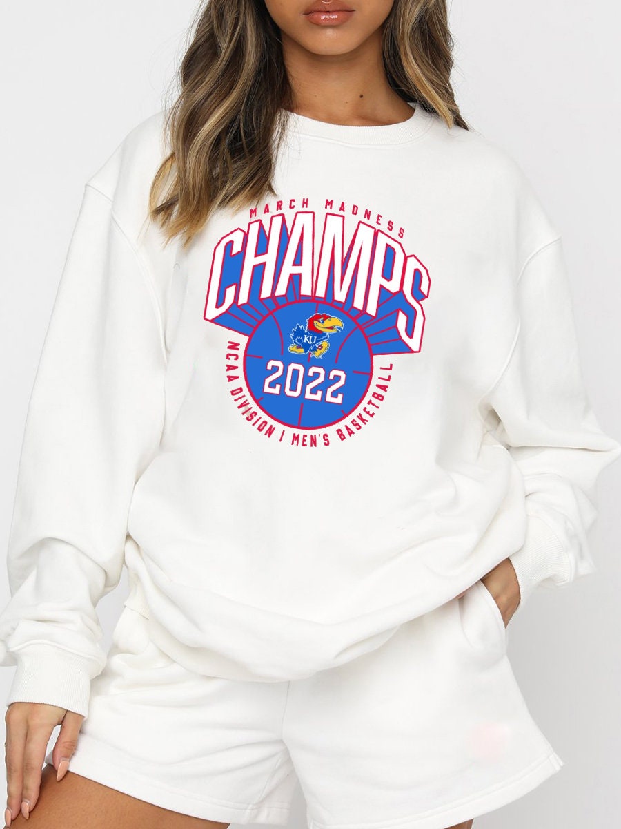 Kansas Jayhawks 2022 March Madness Champs Unisex Sweatshirt Kansas Jayhawks 2022 March Madness Champs Unisex Sweatshirt