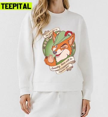 Keep Your Chin Up Robin Hood Disney Unisex Sweatshirt Keep Your Chin Up Robin Hood Disney Unisex Sweatshirt