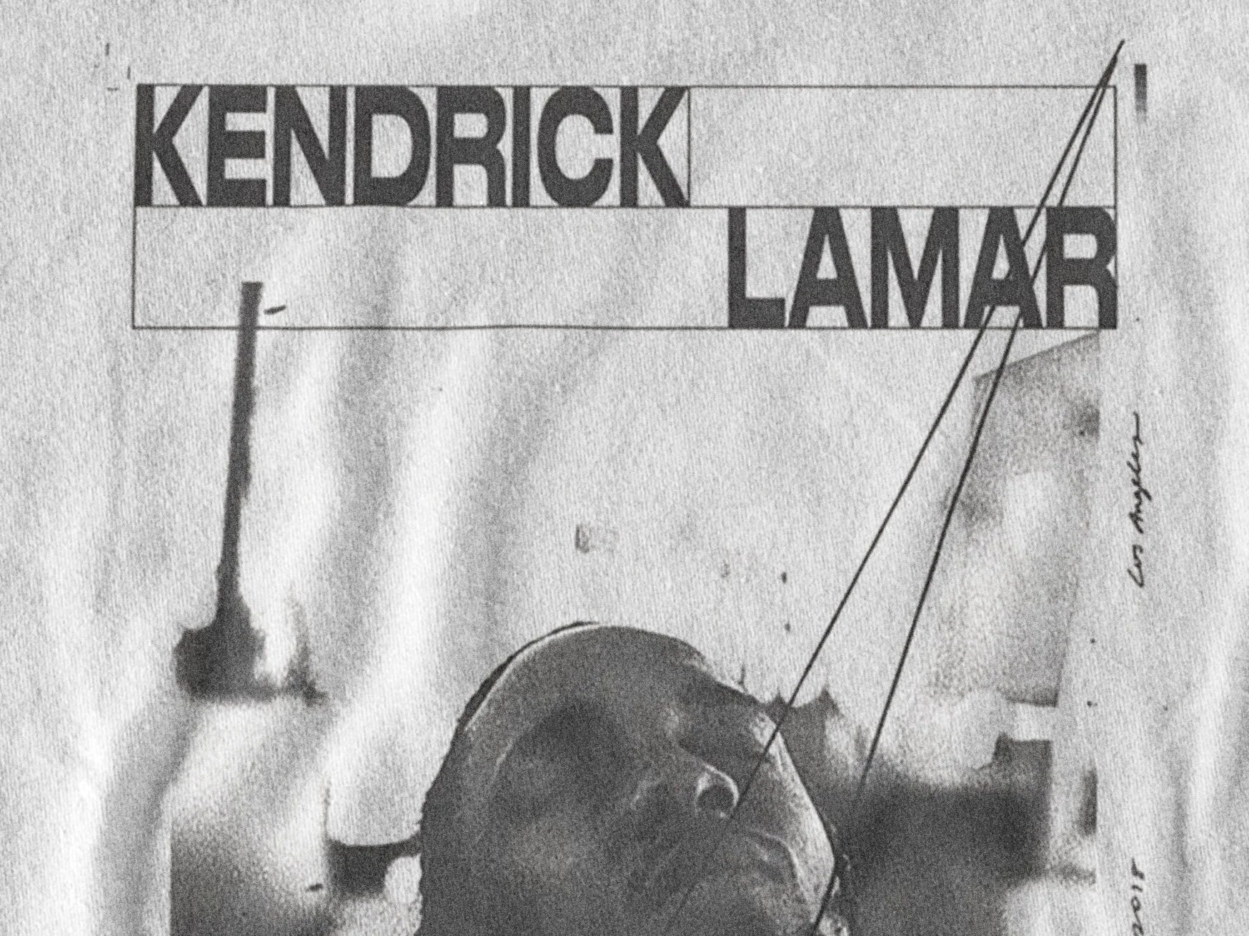 Kendrick Lamar Inspired Vintage Style In White Unisex T-Shirt Kendrick Lamar Inspired Vintage Style In White Unisex T-Shirt