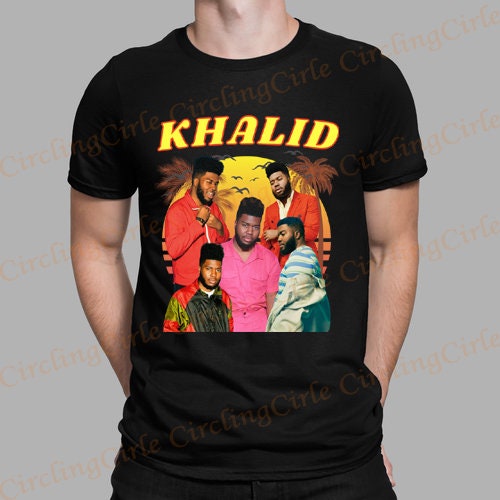 Khalid Vintage Birthday Design Unisex T-Shirt Khalid Vintage Birthday Design Unisex T-Shirt