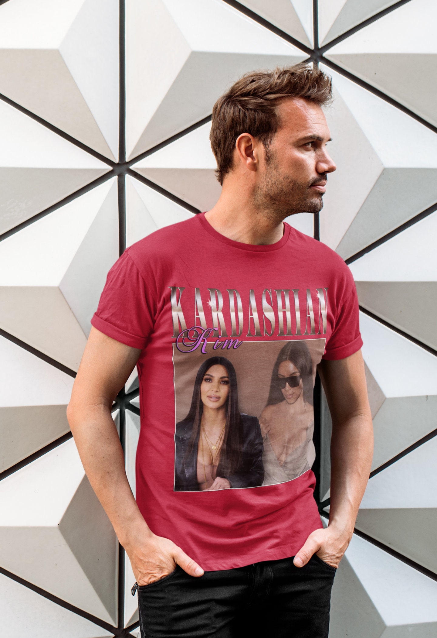 Kim Kardashian Vintage Unisex T-Shirt Kim Kardashian Vintage Unisex T-Shirt