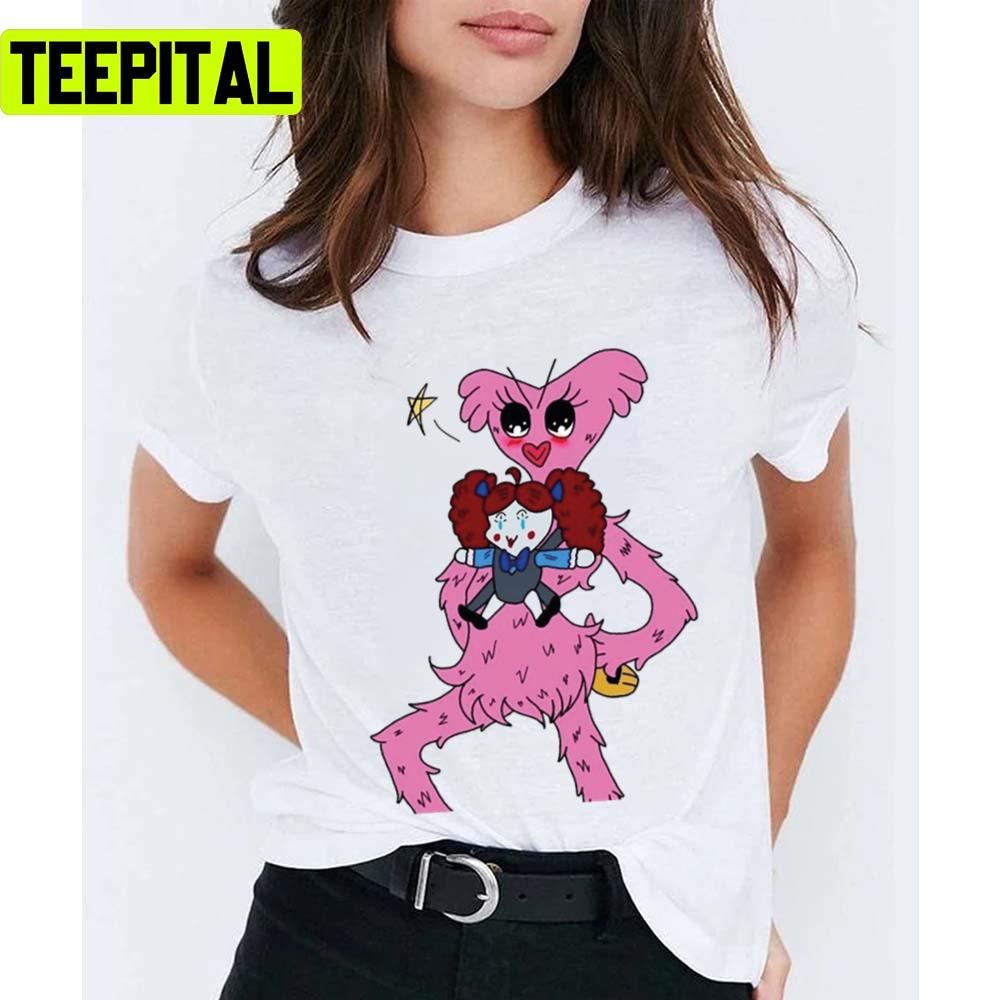 Kissy Missy Huggy Wuggy Graphic Unisex T-Shirt Kissy Missy Huggy Wuggy Graphic Unisex T-Shirt
