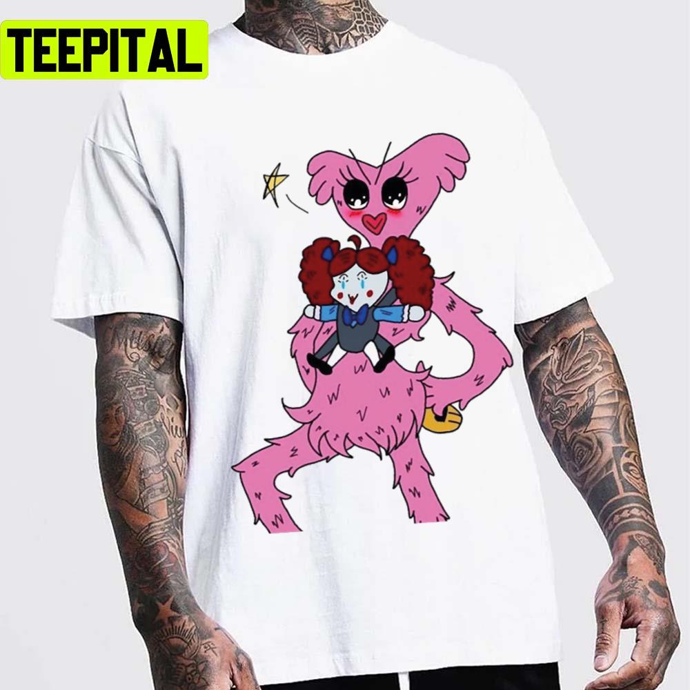 Kissy Missy Huggy Wuggy Graphic Unisex T-Shirt Kissy Missy Huggy Wuggy Graphic Unisex T-Shirt