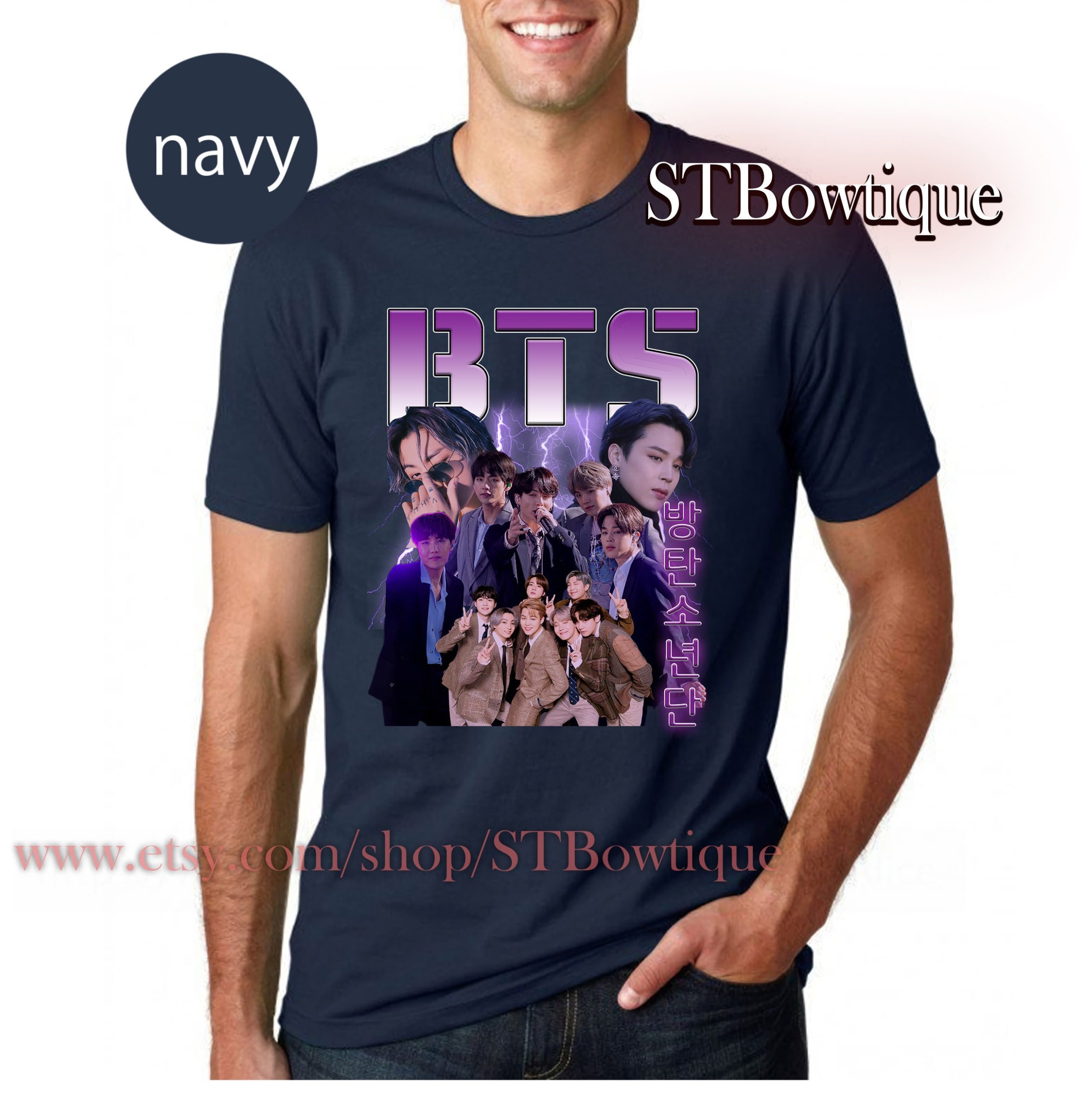Kpop Bts Group Aka Bangtan Boys Vintage Meet Jin Suga Jhope Unisex T-Shirt Kpop Bts Group Aka Bangtan Boys Vintage Meet Jin Suga Jhope Unisex T-Shirt