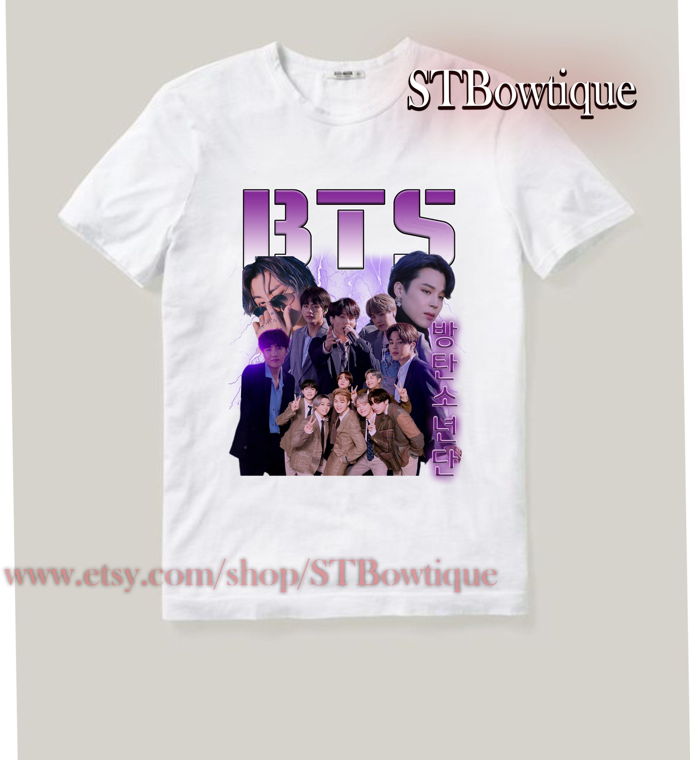 Kpop Bts Group Aka Bangtan Boys Vintage Meet Jin Suga Jhope Unisex T-Shirt Kpop Bts Group Aka Bangtan Boys Vintage Meet Jin Suga Jhope Unisex T-Shirt