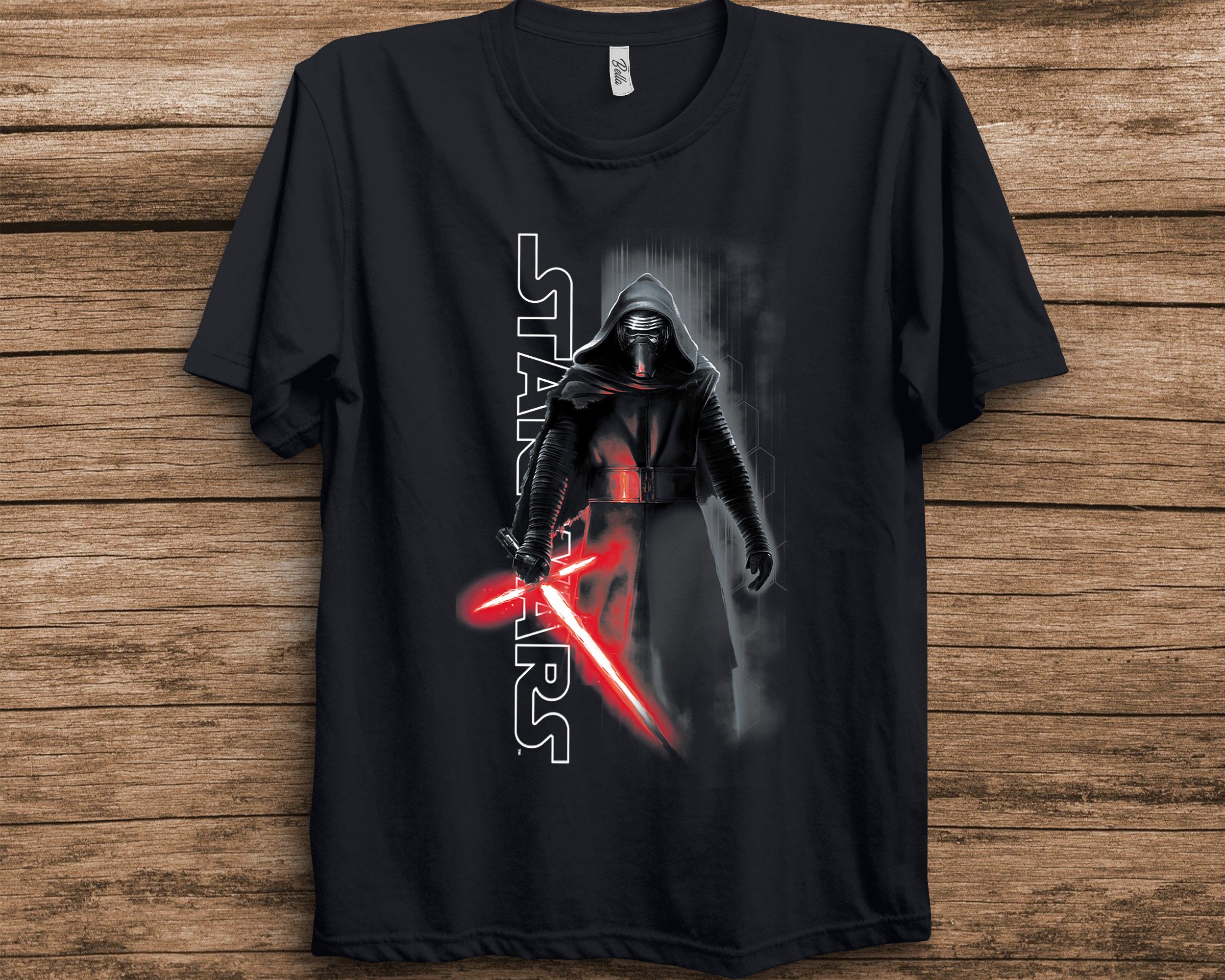 Kylo Ren Episode 7 Logo Graphic Star Wars Unisex T-Shirt Kylo Ren Episode 7 Logo Graphic Star Wars Unisex T-Shirt