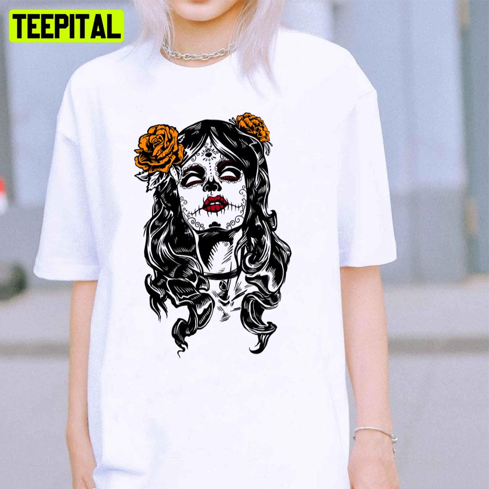 La Muerte The Book Of Life Movie Unisex T-Shirt La Muerte The Book Of Life Movie Unisex T-Shirt