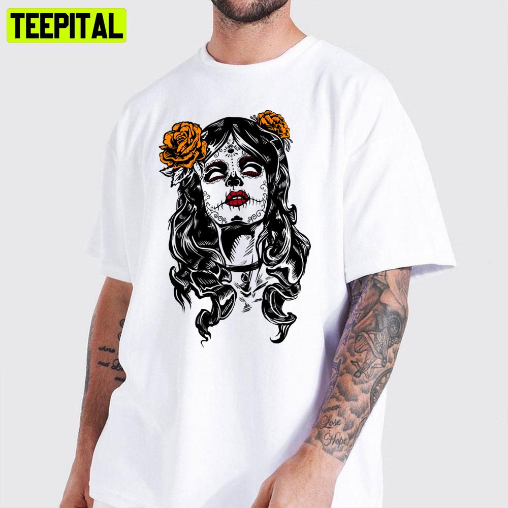 La Muerte The Book Of Life Movie Unisex T-Shirt La Muerte The Book Of Life Movie Unisex T-Shirt