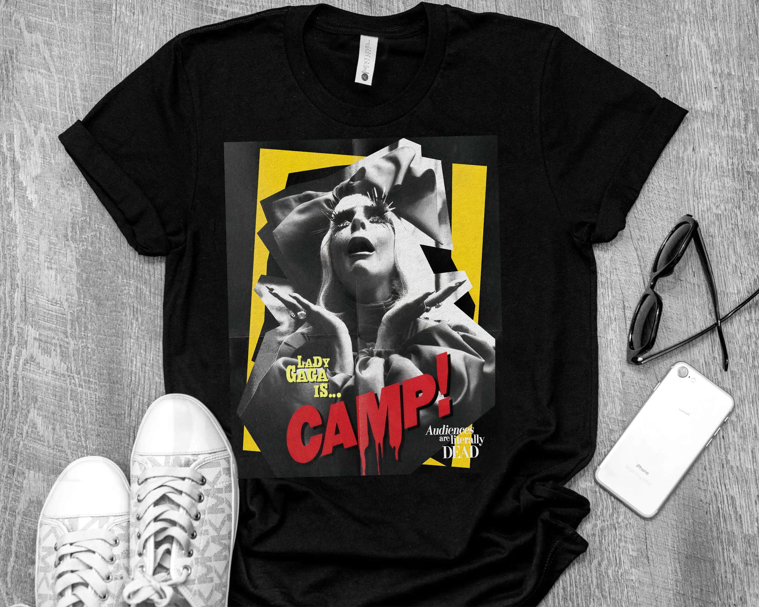 Lady Gaga Is Camp Unisex T-Shirt Lady Gaga Is Camp Unisex T-Shirt