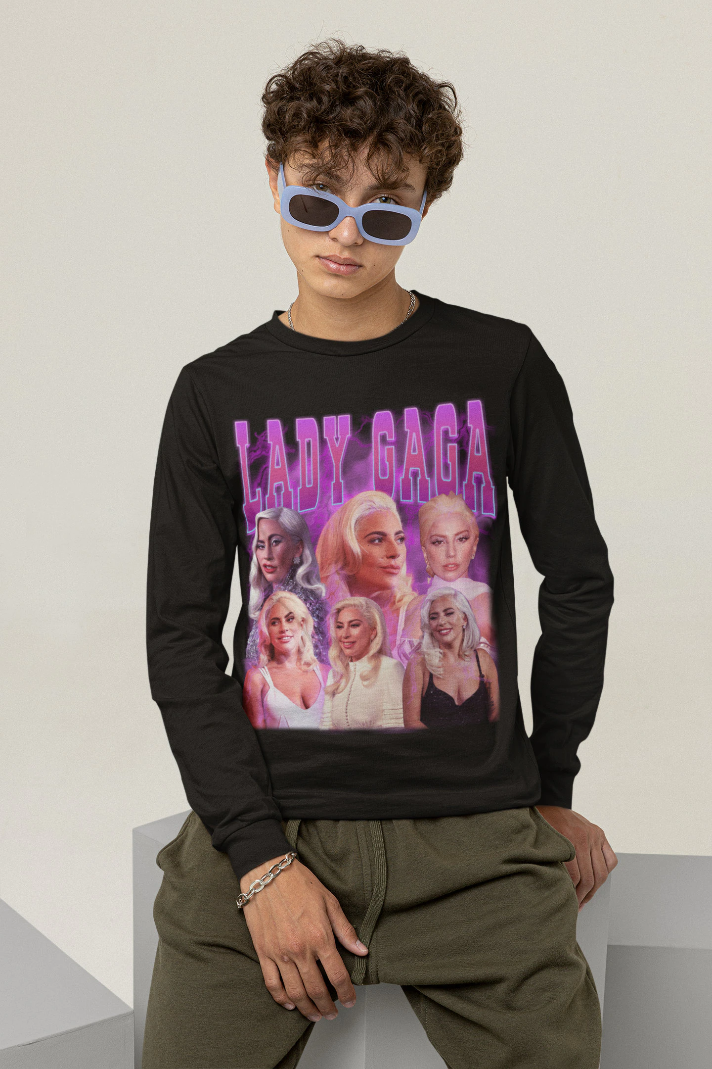 Lady Gaga Summer Days Vintage Art Unisex T-Shirt Lady Gaga Summer Days Vintage Art Unisex T-Shirt