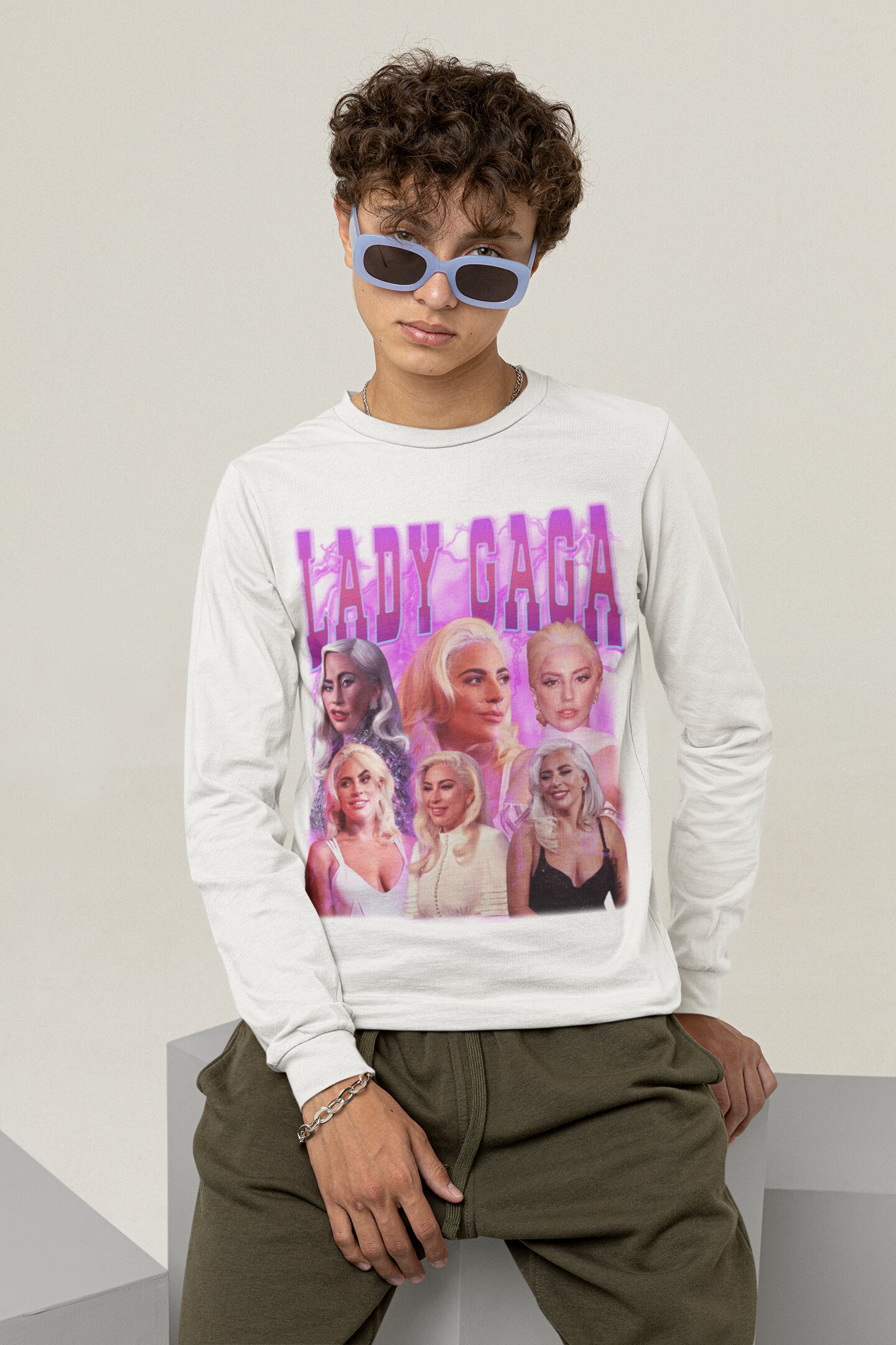 Lady Gaga Summer Days Vintage Art Unisex T-Shirt Lady Gaga Summer Days Vintage Art Unisex T-Shirt