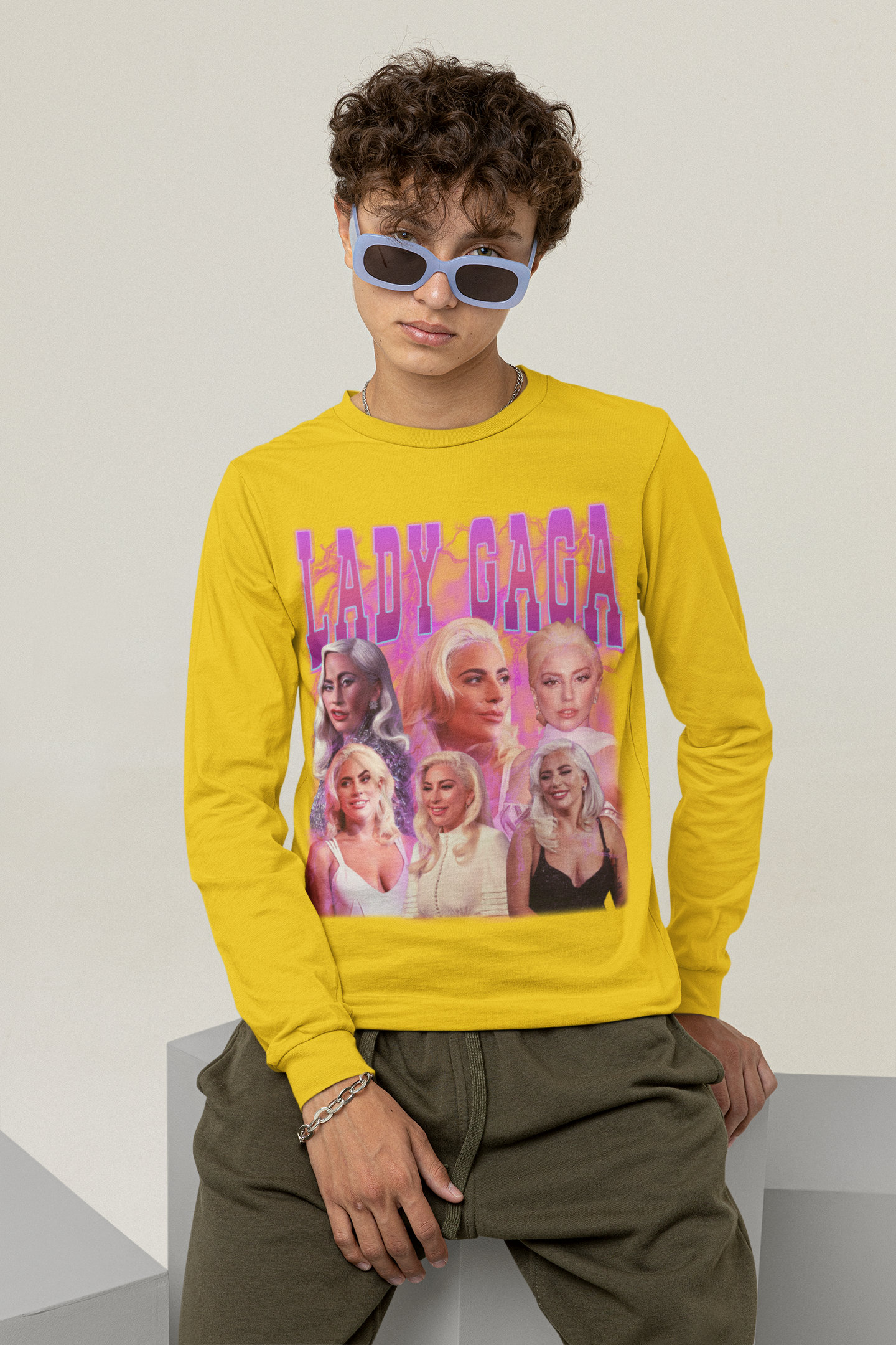 Lady Gaga Summer Days Vintage Art Unisex T-Shirt Lady Gaga Summer Days Vintage Art Unisex T-Shirt