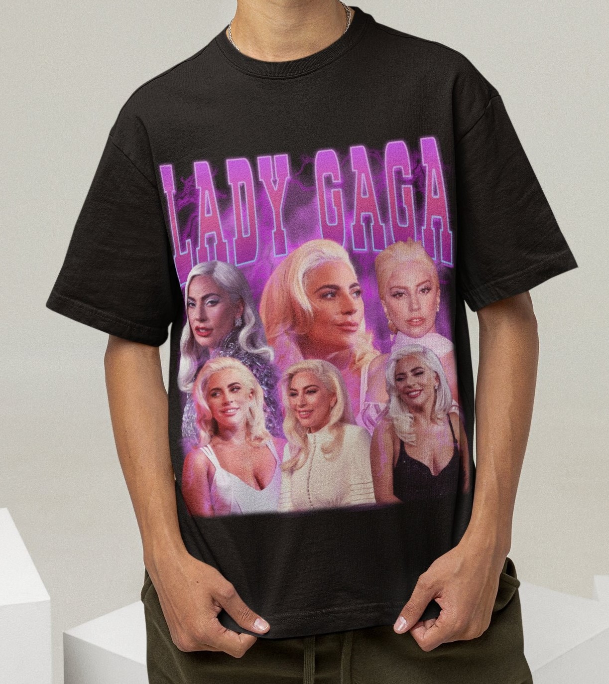 Lady Gaga Summer Days Vintage Art Unisex T-Shirt Lady Gaga Summer Days Vintage Art Unisex T-Shirt