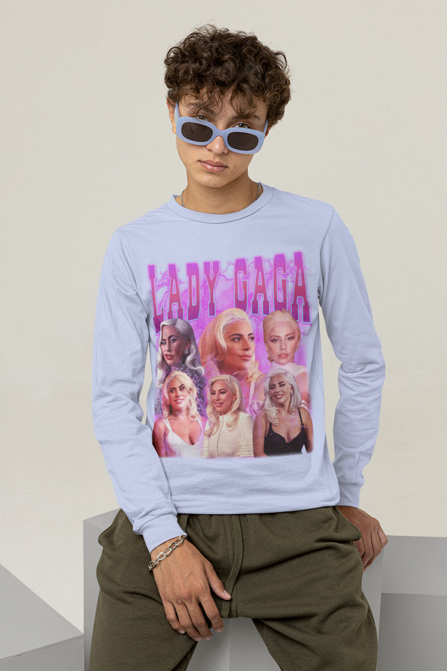 Lady Gaga Summer Days Vintage Art Unisex T-Shirt Lady Gaga Summer Days Vintage Art Unisex T-Shirt