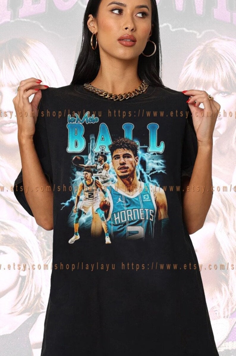 Lamelo Ball Charlotte Hornets 2 Inspired Unisex T-Shirt Lamelo Ball Charlotte Hornets 2 Inspired Unisex T-Shirt