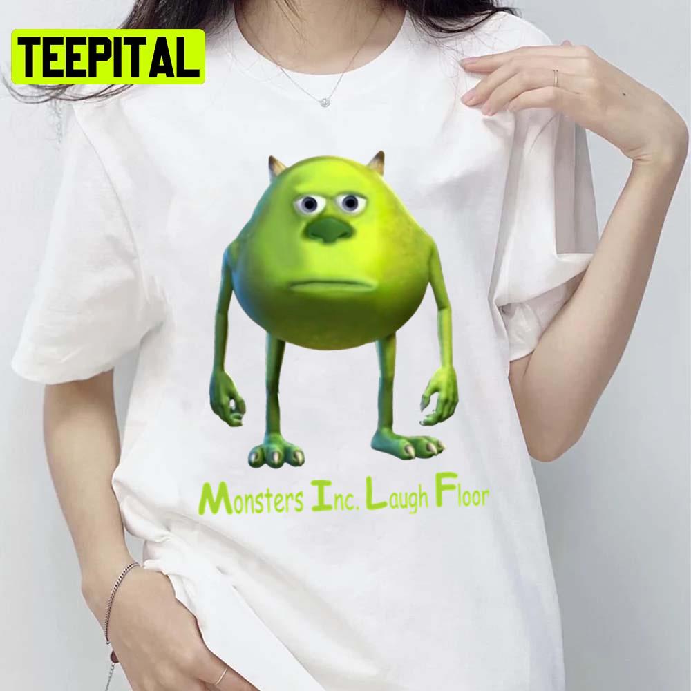 Laugh Floor Monsters Inc Cartoon Pixar Unisex T-Shirt Laugh Floor Monsters Inc Cartoon Pixar Unisex T-Shirt