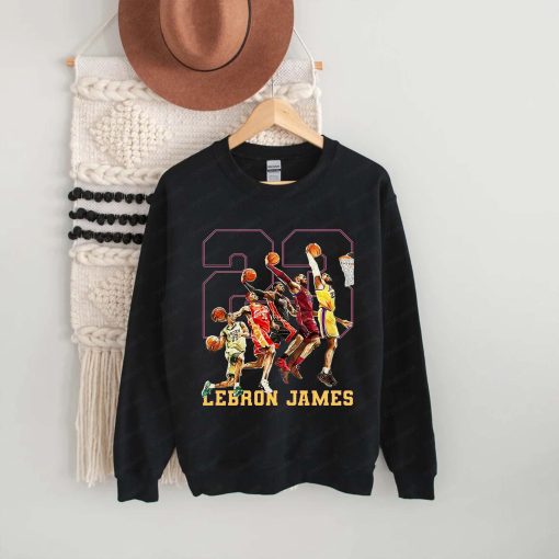 Lebron James Evolution Dunk Basketball Unisex Sweatshirt
