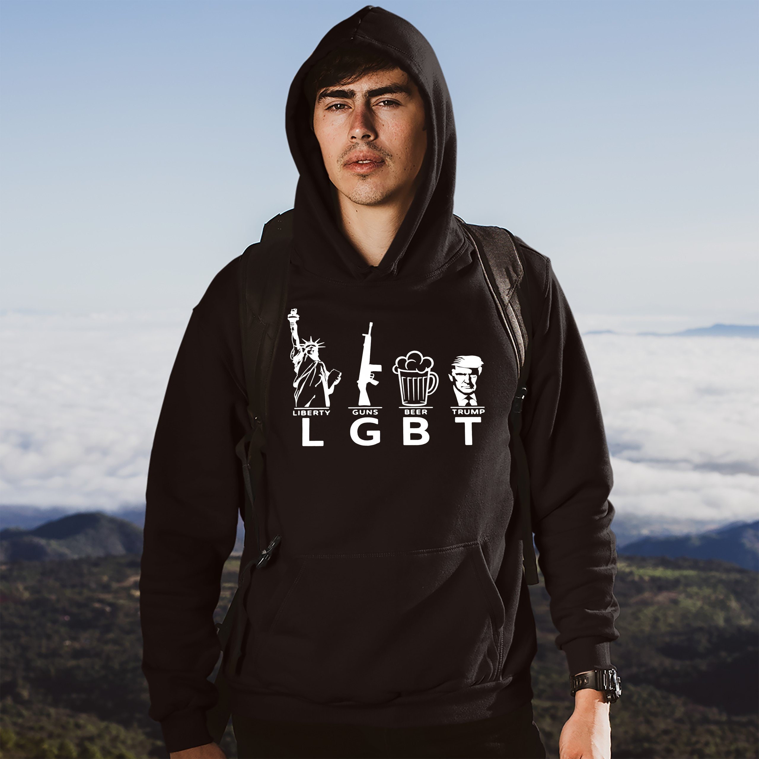 Lgbt Liberty Guns Beer Trump Keep America Great Maga 2020 Hoodie Lgbt Liberty Guns Beer Trump Keep America Great Maga 2020 Hoodie