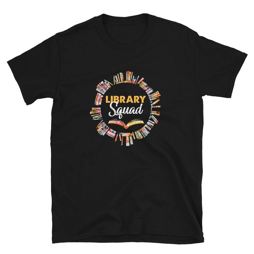 Library Squad Book Worm Unisex T-Shirt Library Squad Book Worm Unisex T-Shirt