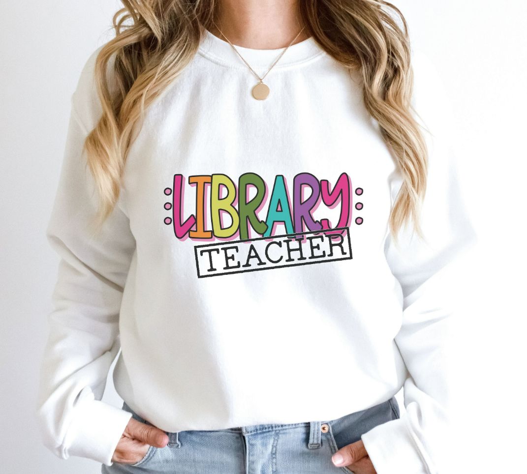 Library Teacher Shirt Library Teacher Shirt
