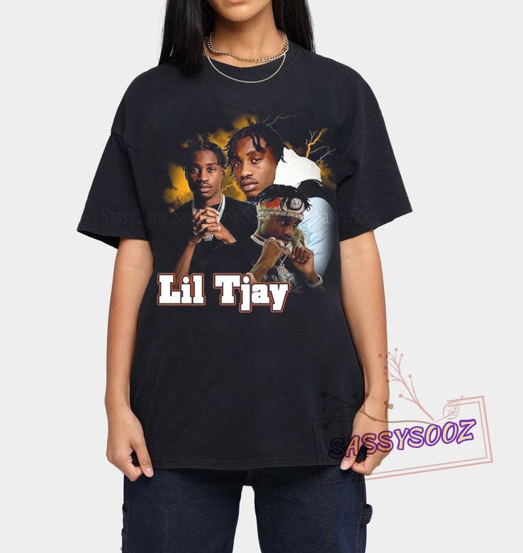 Lil Tjay 90s Tione Jayden Merritt None Of Your Love Lil Tjay Unisex T-Shirt Lil Tjay 90s Tione Jayden Merritt None Of Your Love Lil Tjay Unisex T-Shirt