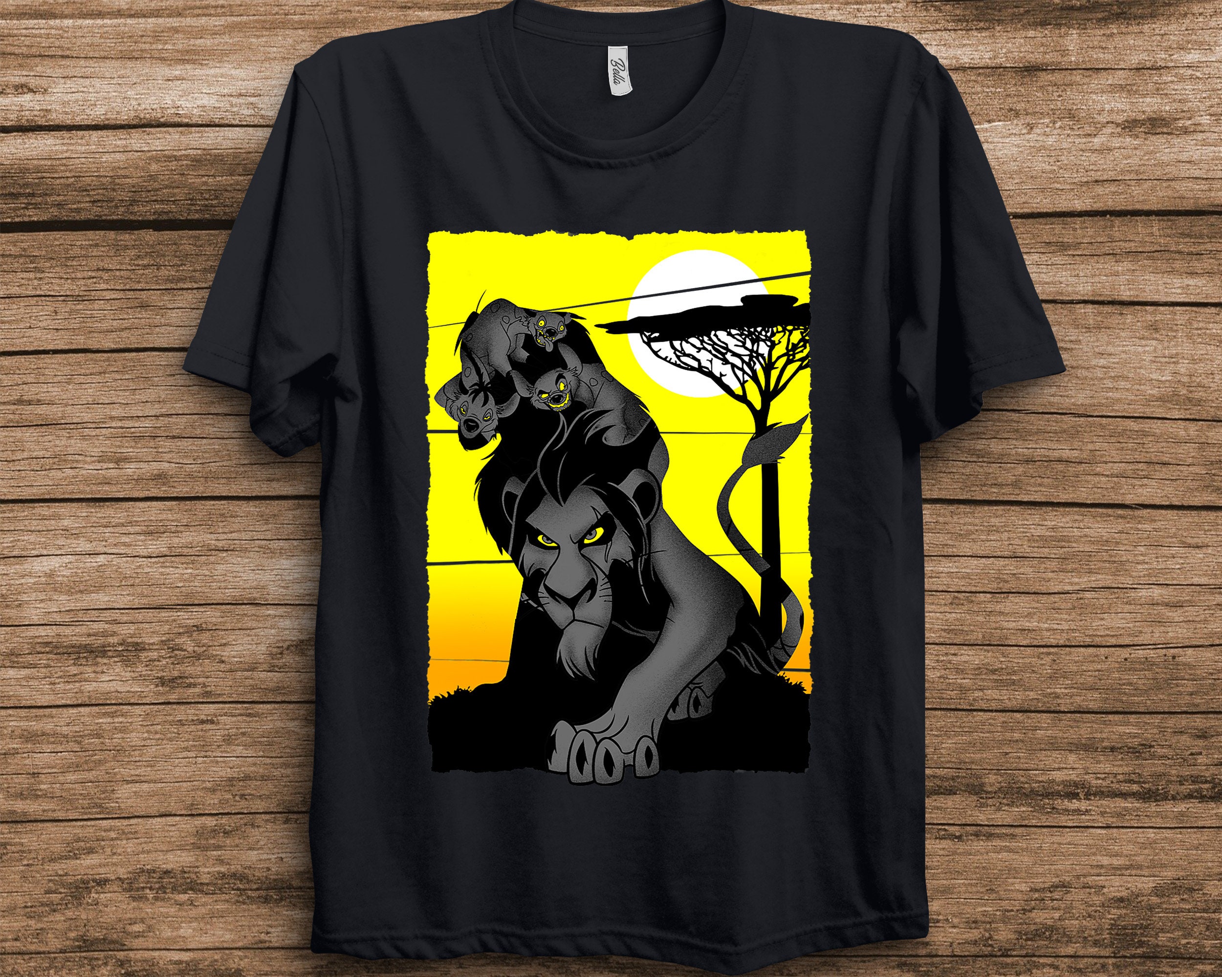 Lion King Scar And Hyenas Sahara Group Disney Unisex T-Shirt Lion King Scar And Hyenas Sahara Group Disney Unisex T-Shirt