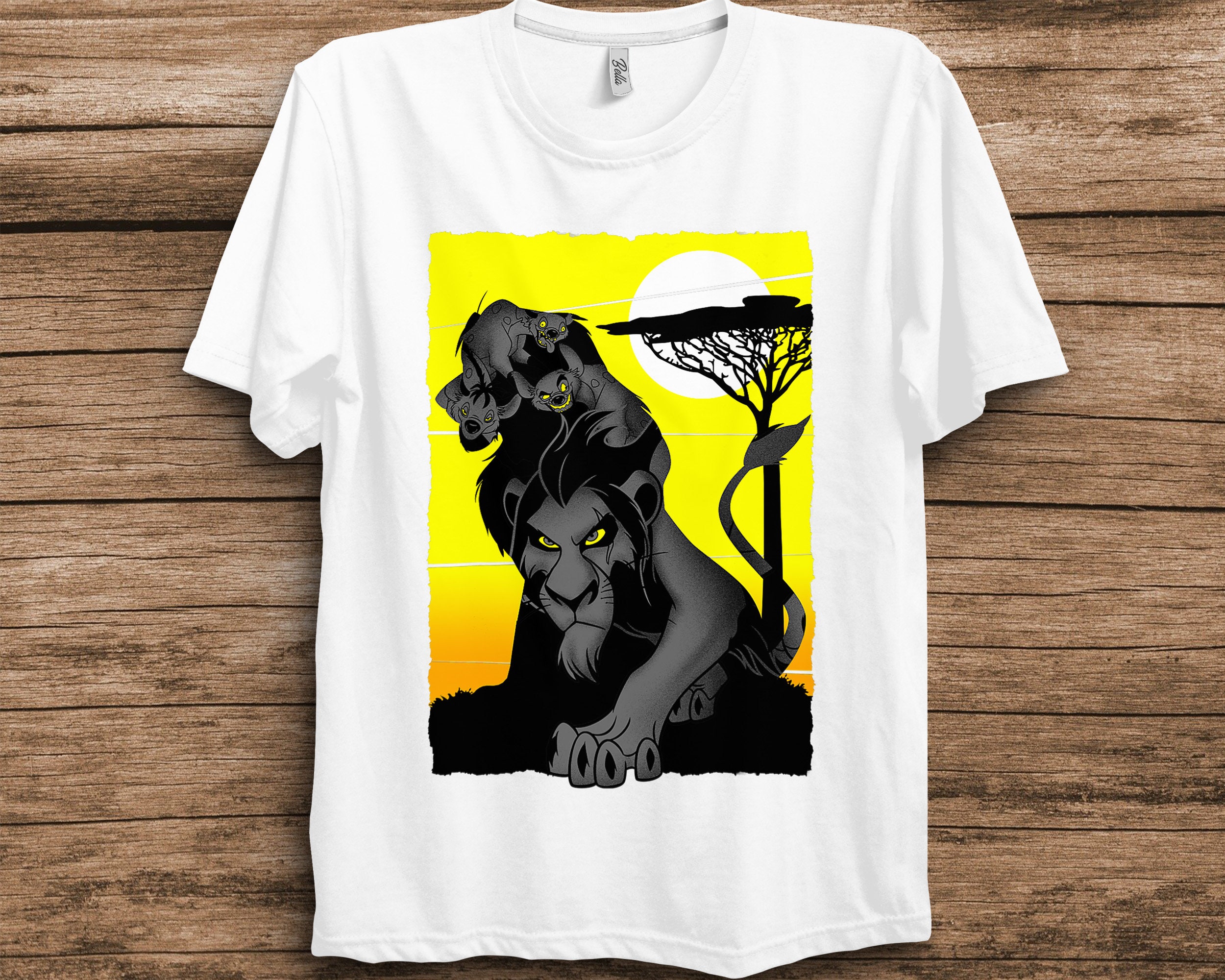 Lion King Scar And Hyenas Sahara Group Disney Unisex T-Shirt Lion King Scar And Hyenas Sahara Group Disney Unisex T-Shirt