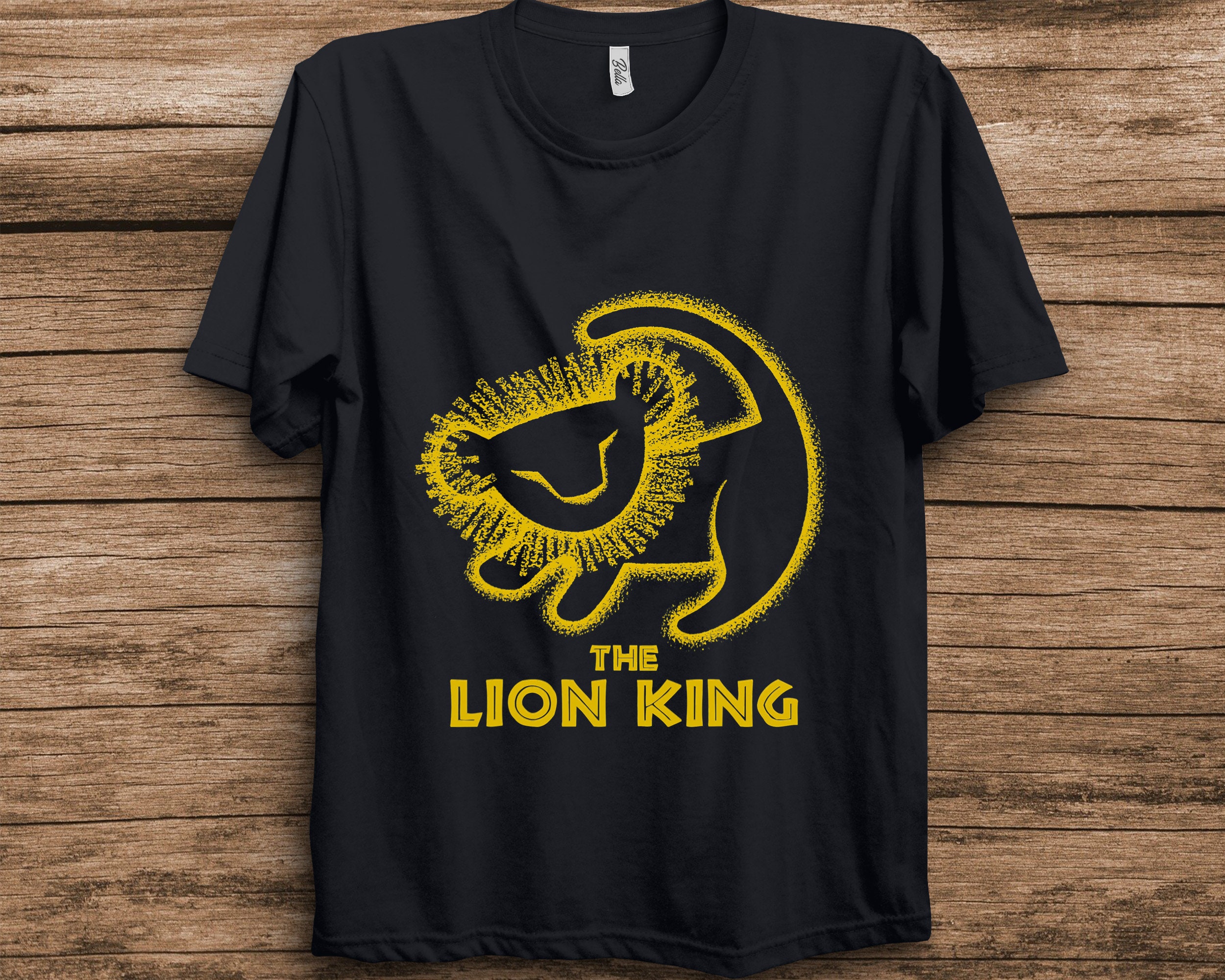 Lion King Simba Cave Painting Disney Unisex T-Shirt Lion King Simba Cave Painting Disney Unisex T-Shirt