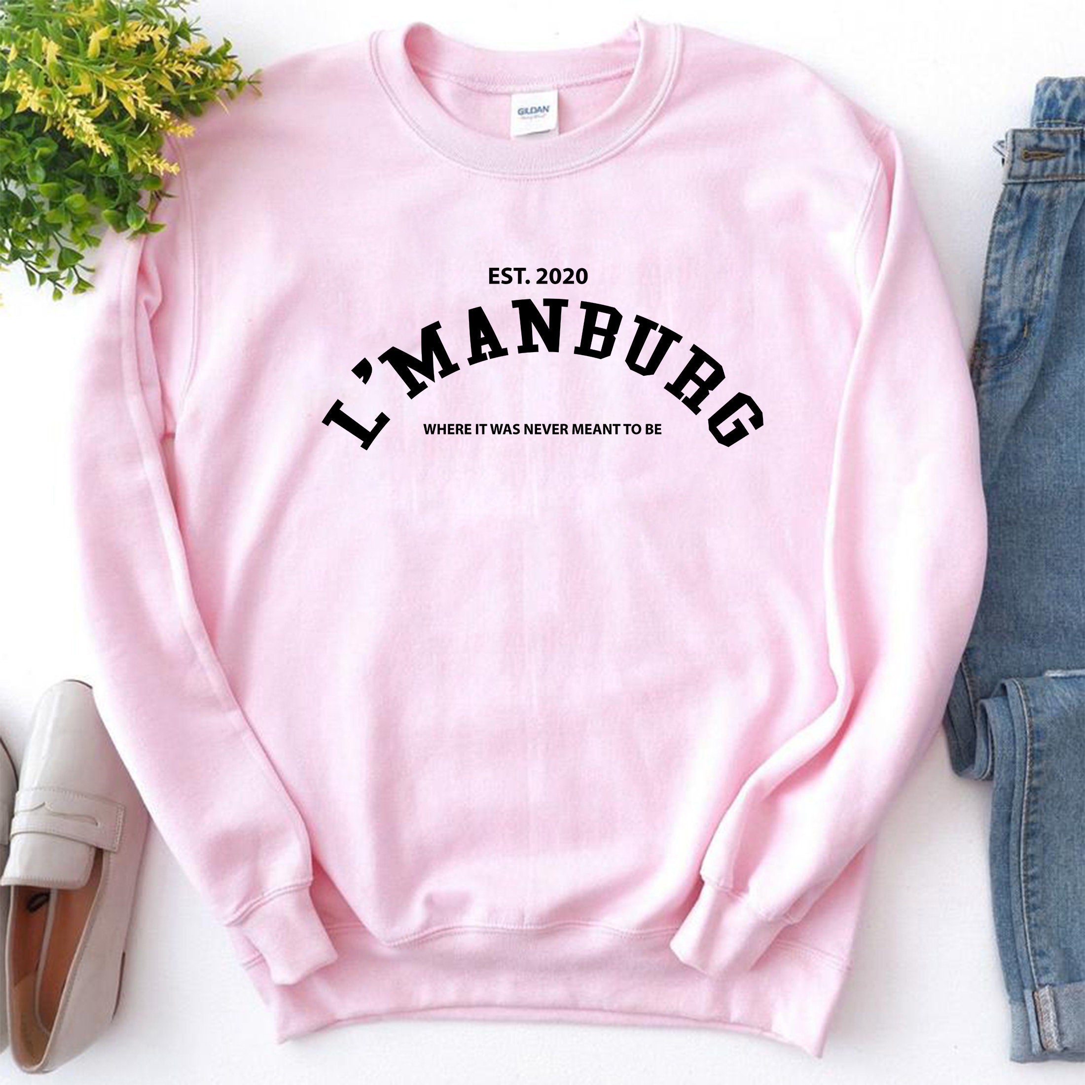 L'manburg Est 2020 Where It Was Never Meant To Be Unisex Sweatshirt L'manburg Est 2020 Where It Was Never Meant To Be Unisex Sweatshirt